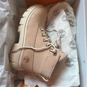 Timberland Light Tan Ankle Boots